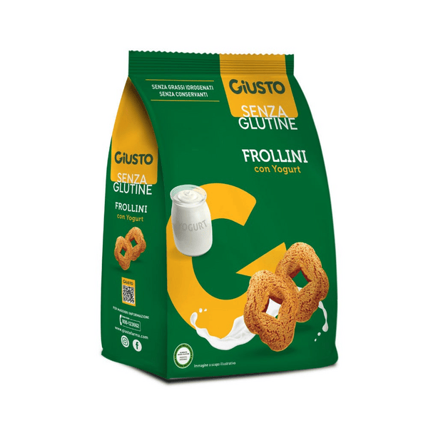 Giusto s/g frollini yogurt250g