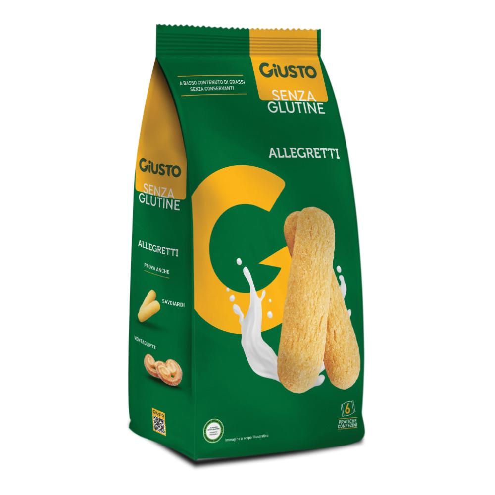 Giusto senza glutine allegretti 180 g
