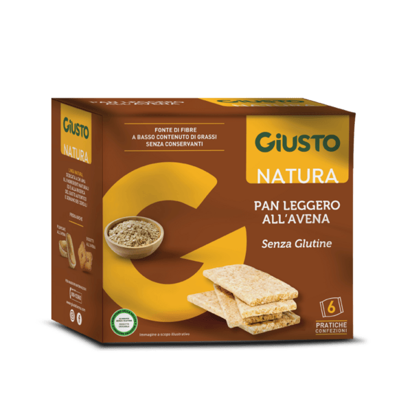 Giusto Panleggero Avena Linea Natura Senza Glutine 150G (6X25G)