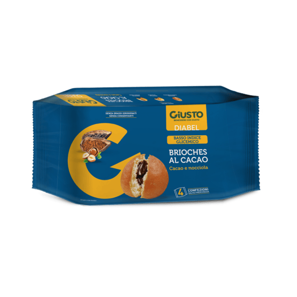 Giusto Brioches Al Cacao Big 180G (4X45G)