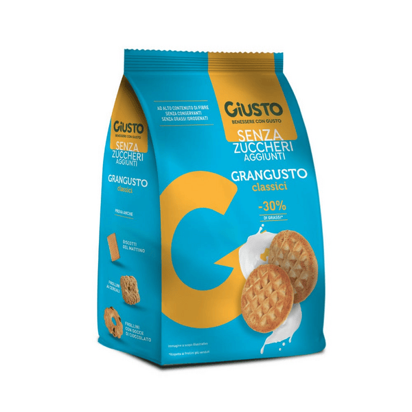 Giusto senza zucchero grangusto classici 350 g