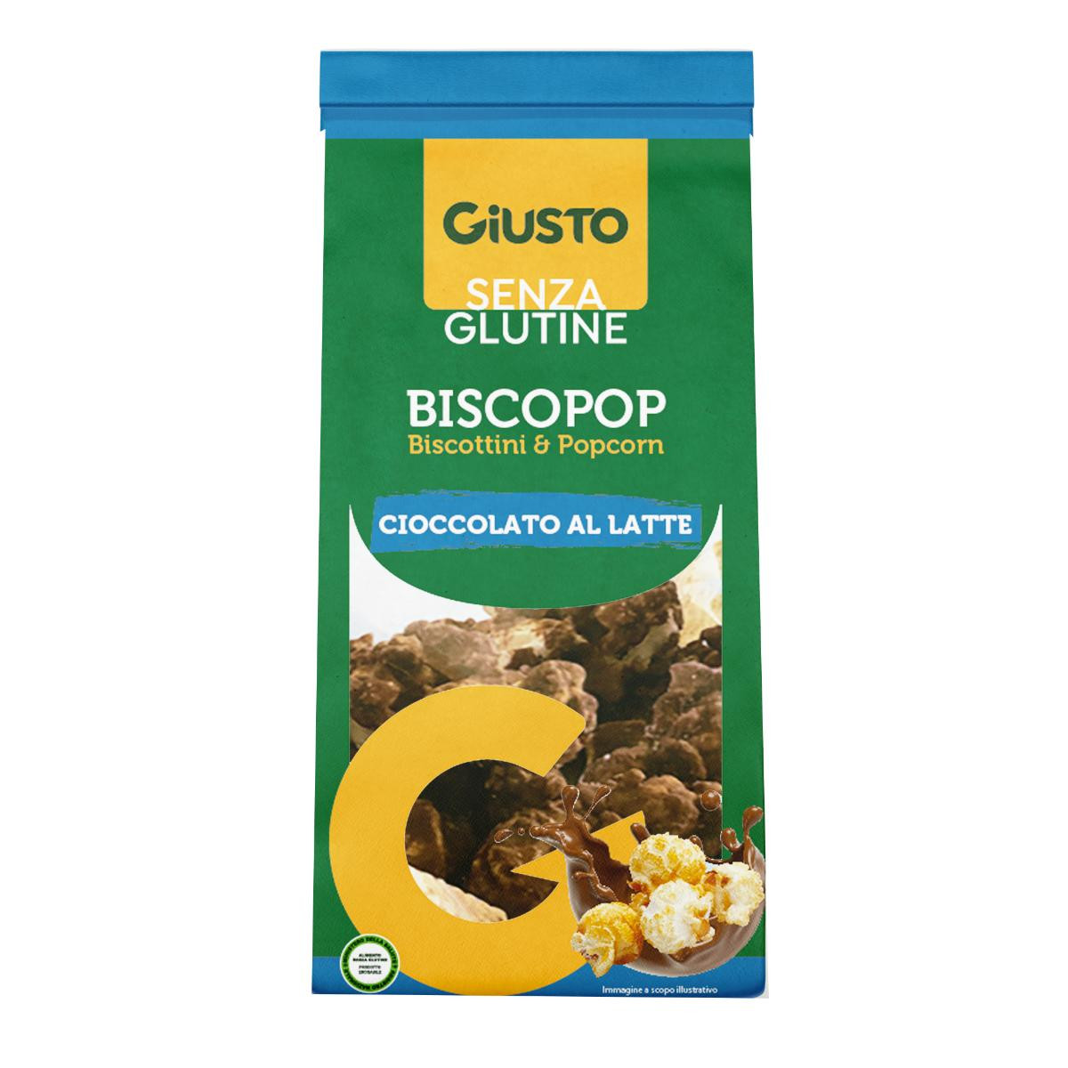 Giusto senza glutine biscopop new 80 g