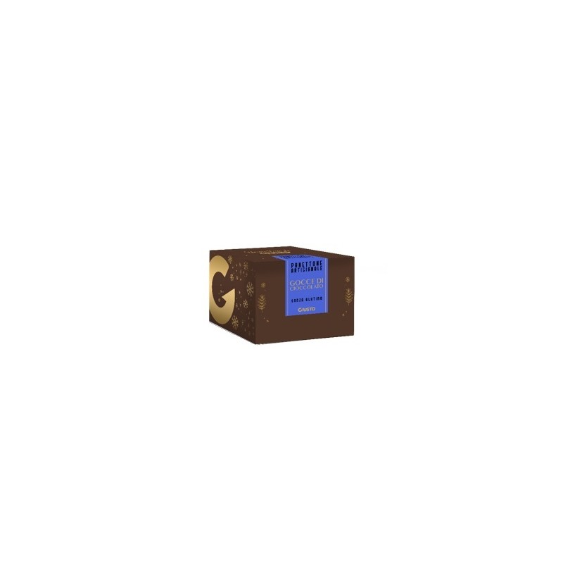Giusto senza glutine panettone artigianale con gocce di cioccolato 540 g