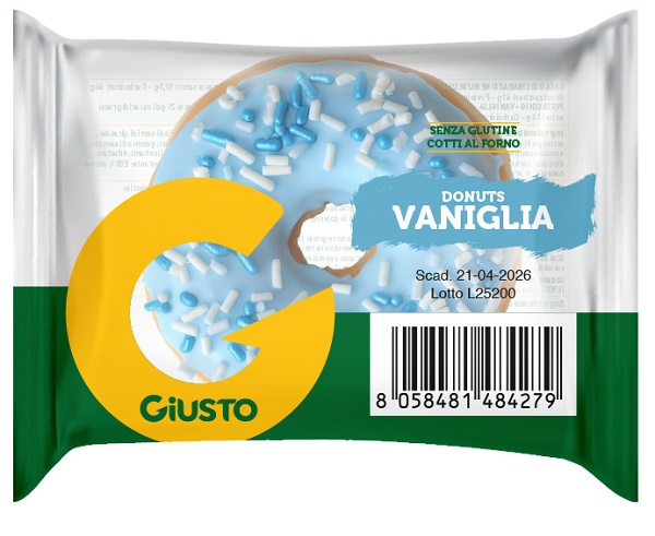 GIUSTO S/G DONUTS VANIGLIA 35G