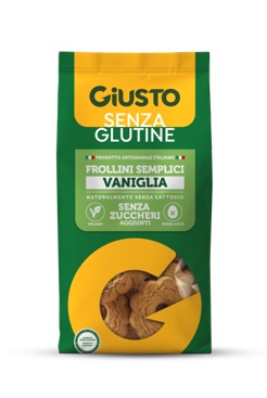 Giusto Senza Glutine Frollini Vaniglia Senza Zuccheri 200 g