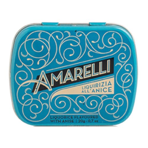 Amarelli - Sky Blu - Liquirizia dura all' Anice - 20g