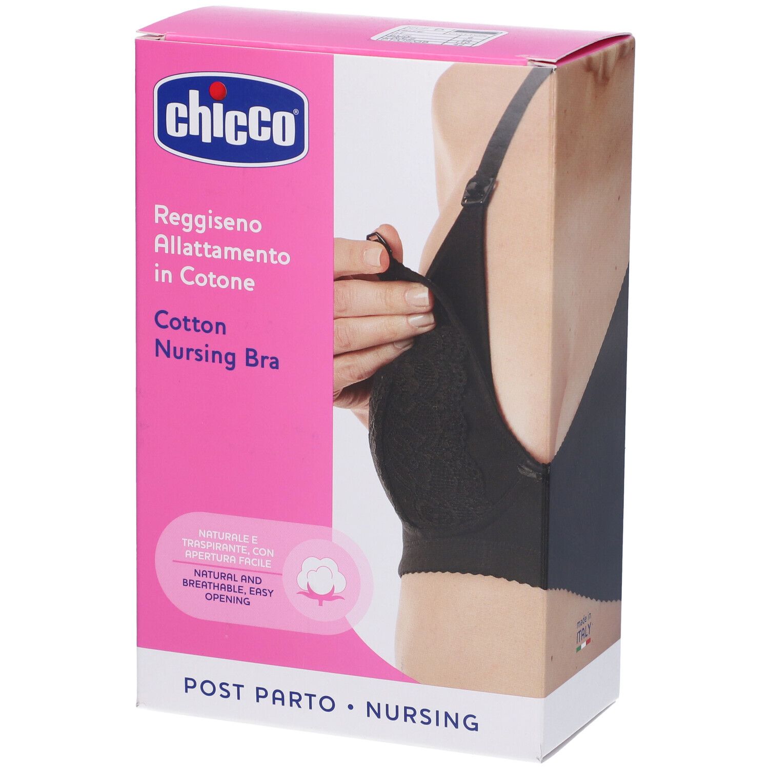 Chicco Reggiseno Allattamento in Cotone Colore Nero Taglia 6D 1 pz Altro — confronto prezzi