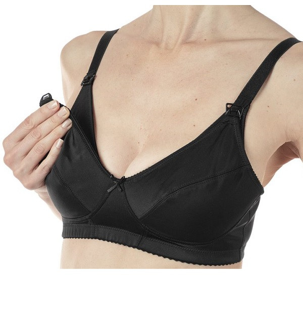 Mammy Reggiseno Allattamento In Microfibra Colore Nero Taglia 5d