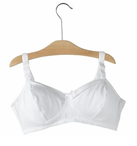 Chicco mammy reggiseno cotone allattamento bianco 5d
