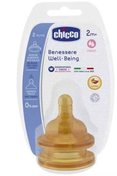 Chicco tettarella well being 2 mesi+ adj lattice 2 pezzi — confronto prezzi