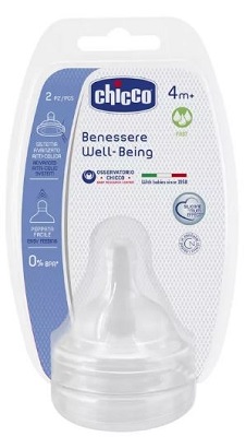 Chicco tettarella well being 4 mesi+ fast silicone 2 pezzi — confronto prezzi