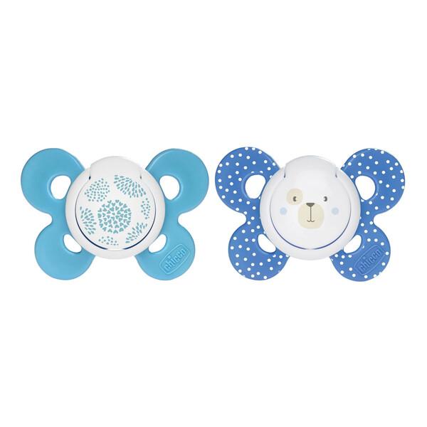 Chicco Physio Comfort Succhietto Silicone Boy 6-12 Mesi