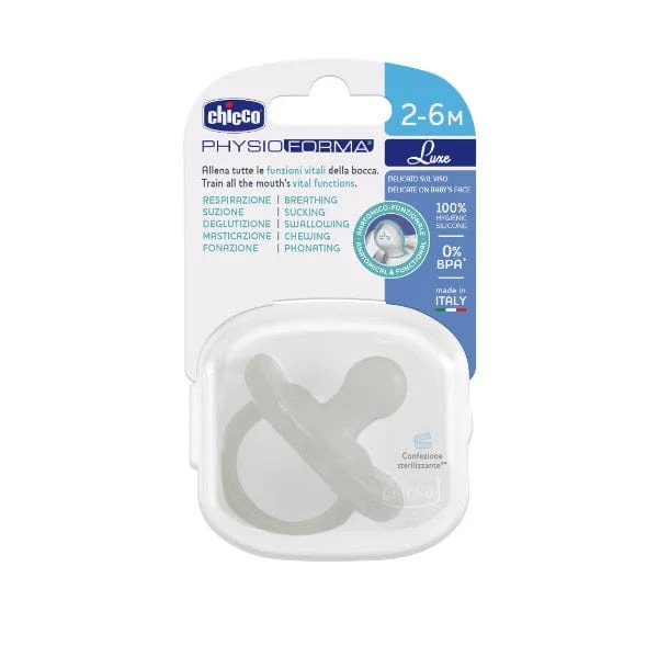 Chicco Succhietto Physioforma Soft Luxe 2-6 Mesi Neutro 1 Pezzo - Ciuccio Morbido e Igienico — confronto prezzi
