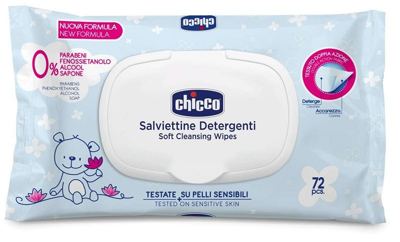 Chicco cosmesi salviette 72 pezzi plaq — confronto prezzi