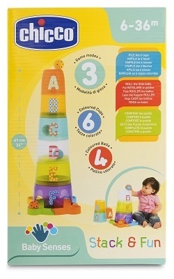 Chicco Gioco Torre Con Palline Multicolore Stack & Fun — confronto prezzi