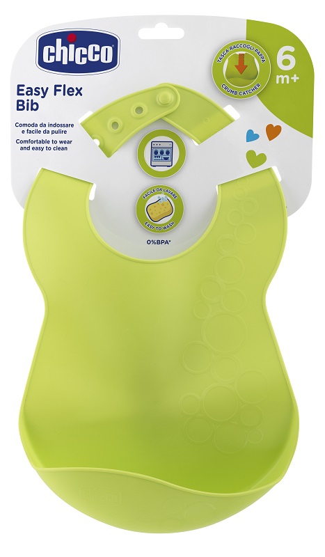 Chicco bavaglina rigida 6m+ verde — confronto prezzi