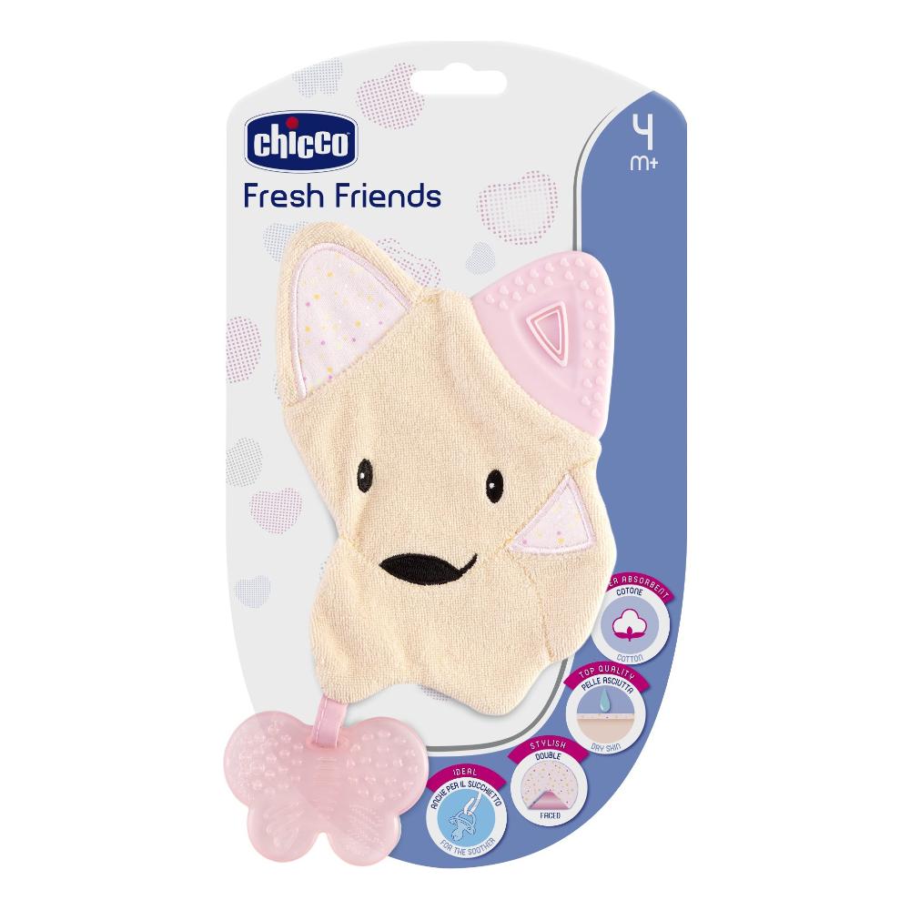 Chicco Fresh Friend Massaggiagengive 3 In 1 Rosa
