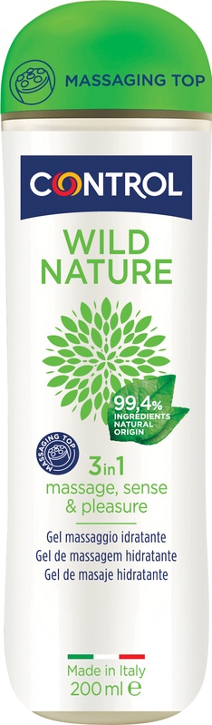 Control Gel Massaggio Wild Nature 200 ml Lubrificante