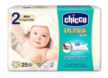 Chicco pannolino ultra chiccho mini 25 x 10