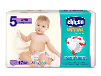 Chicco pannolino ultra chiccho junior 17 x 10