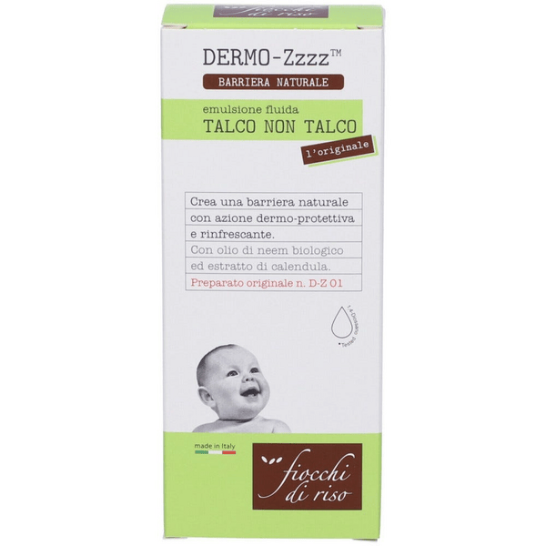 Fiocchi Di Riso Dermo Zzz Talco Non Talco Emulsione 120 ml Regola Odore e Sudorazione