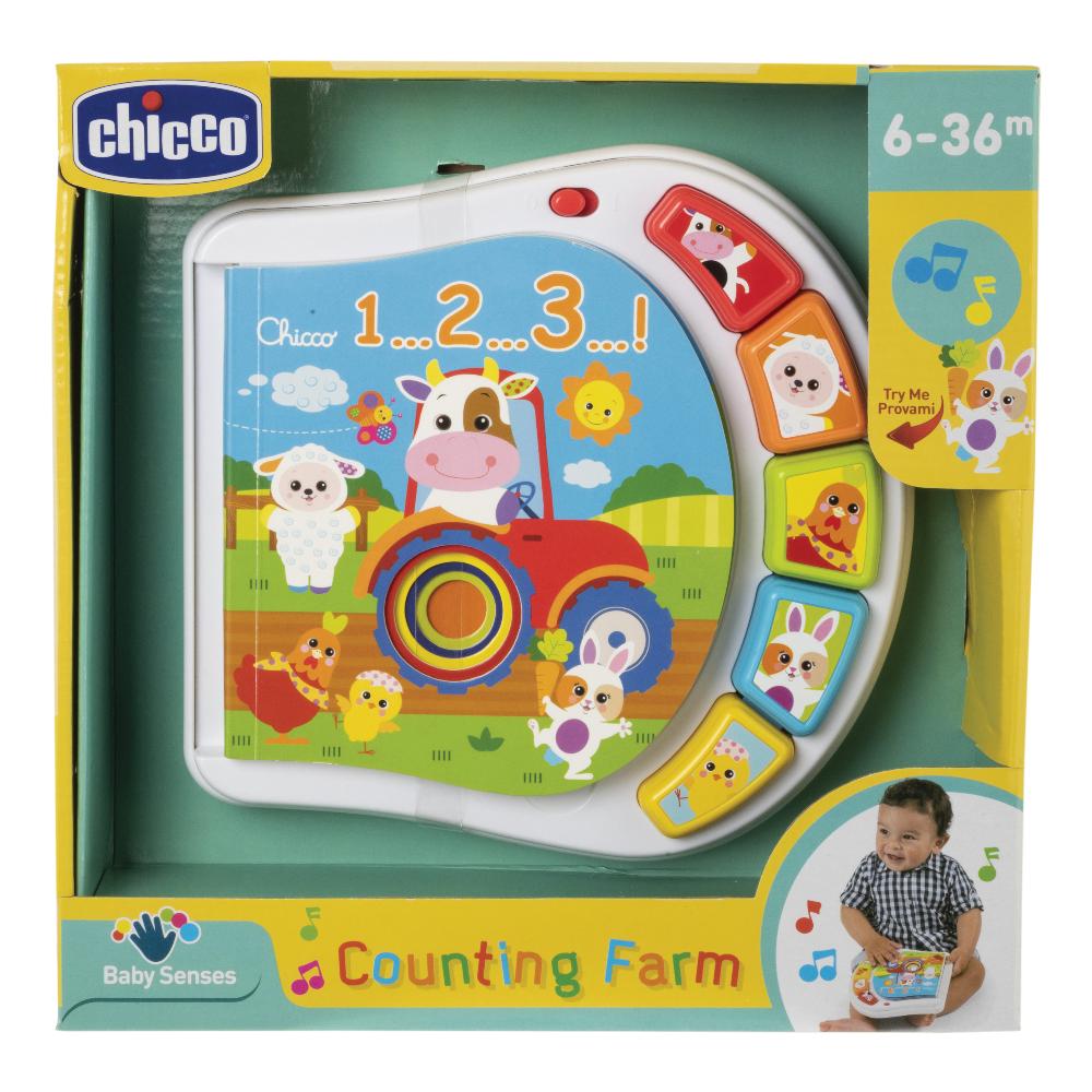 Chicco Gioco Libretto Animali Della Fattoria dei Numeri Interattivo — confronto prezzi