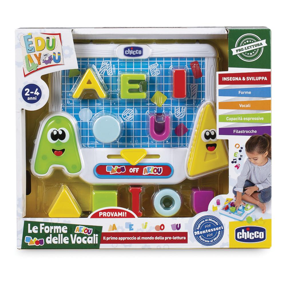 Chicco Le Forme Delle Vocali Gioco Educativo Elettronico 2-5 Anni, 1 Pezzo — confronto prezzi