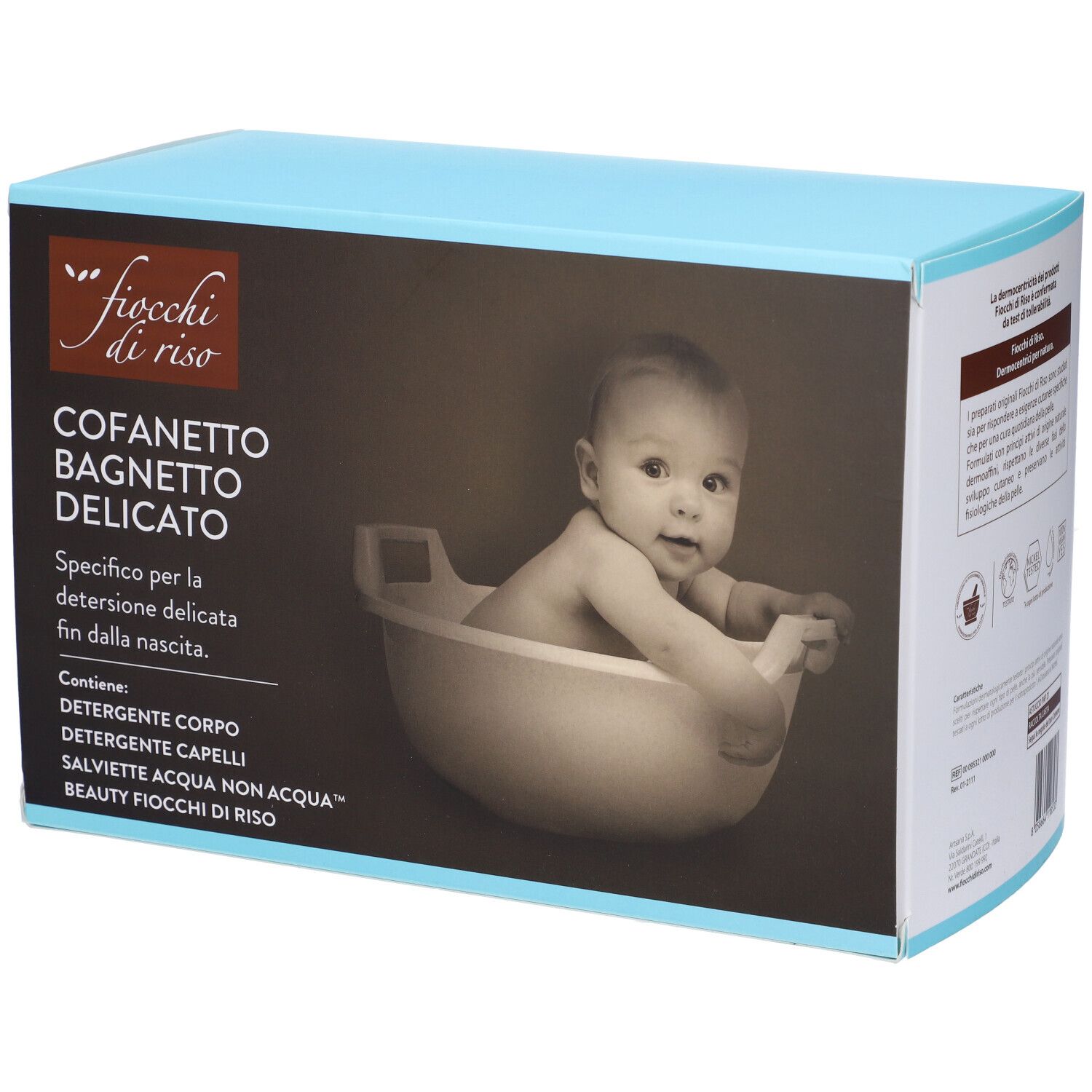 Cofanetto bagnetto fiocchi di riso