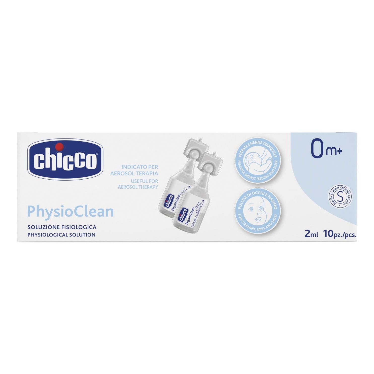 Chicco PhysioClean | Fisiologica Lavaggio Nasale | 10 Flaconcini 2 ml — confronto prezzi