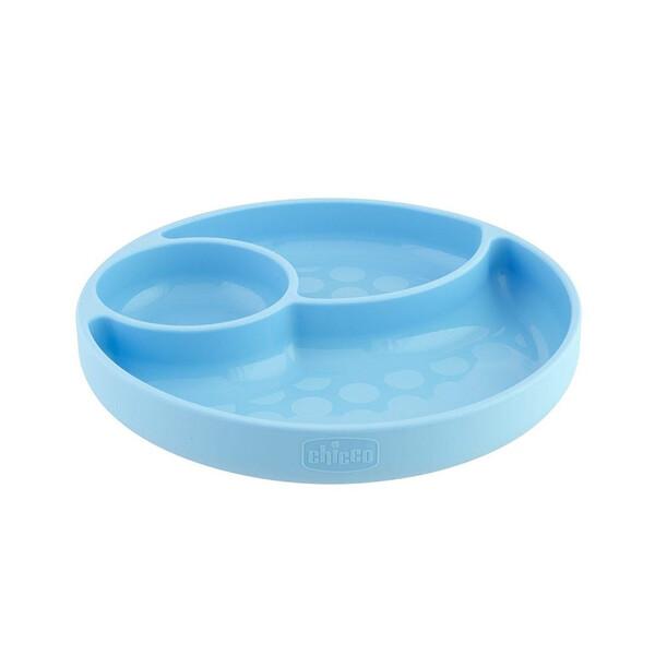 Chicco Piatto Silicone Con Ventosa Blu 1 Pezzo — confronto prezzi