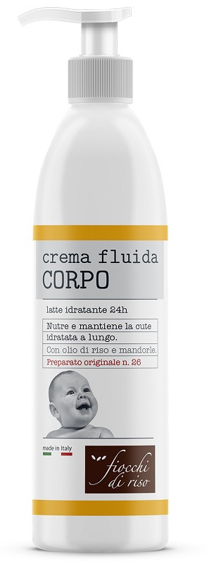 Fiocchi di riso crema fluida corpo idratante 240 ml