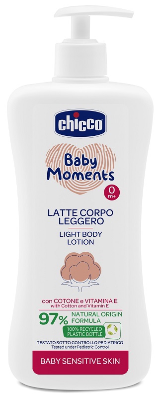 Chicco Baby Moments Latte Corpo Leggero 0m+ 500ml — confronto prezzi