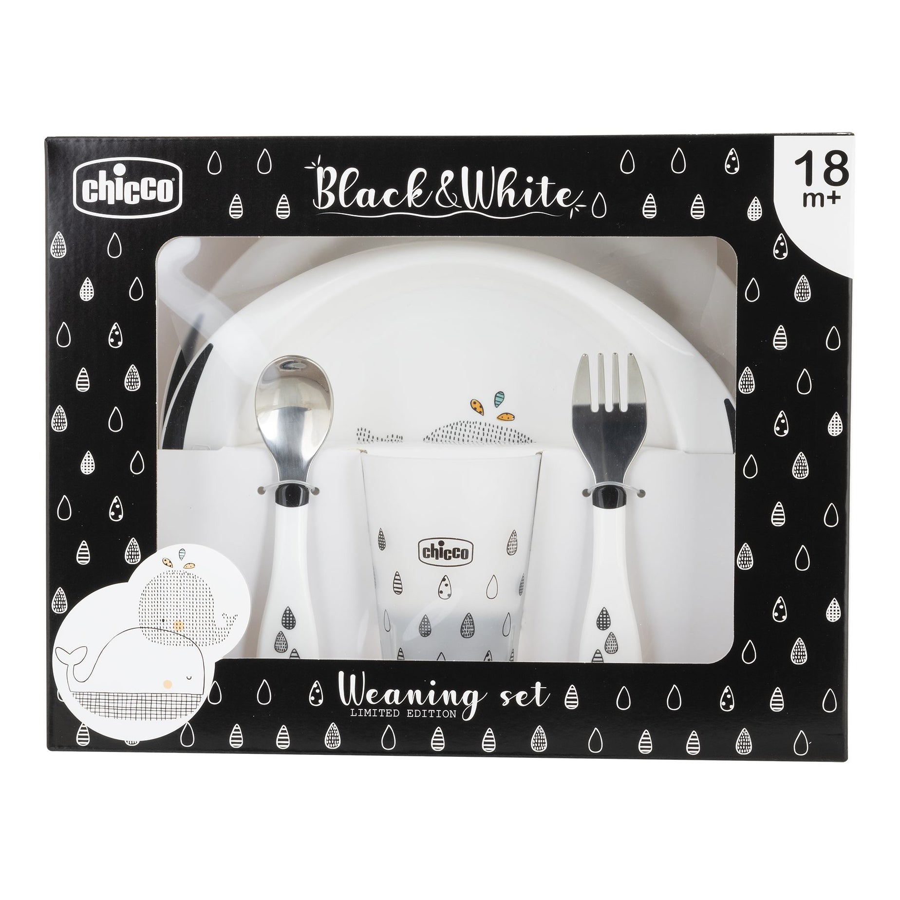 CH Set Pappa B&W 18m+ Whales — confronto prezzi
