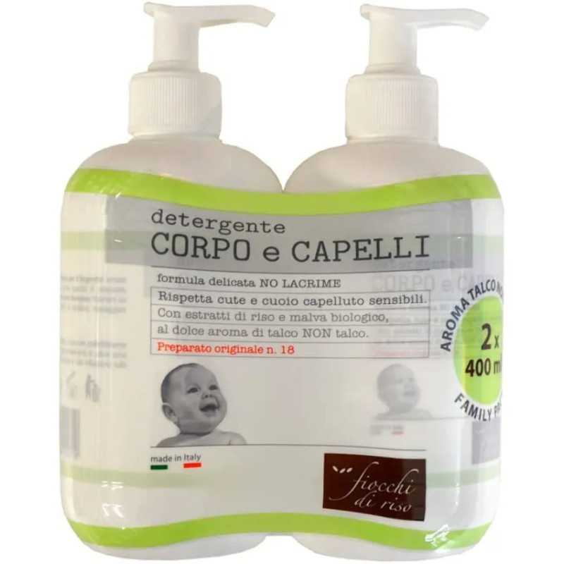 Fiocchi Di Riso Bipacco Detergente Talco