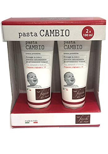 Fiocchi Di Riso - Bipacco Pasta Cambio Pannolino Confezione 2x100 Ml