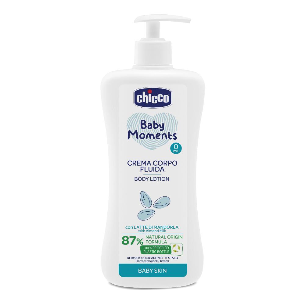Chicco Baby Moments Crema Corpo Fluida 0m+ 500ml — confronto prezzi