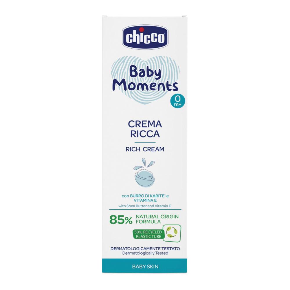 Chicco baby moments crema ricca delicate 100 ml — confronto prezzi