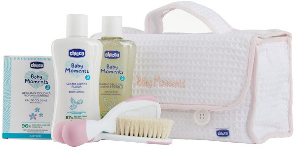 Chicco Set Per Il Bagnetto Baby Moments Colore Rosa — confronto prezzi