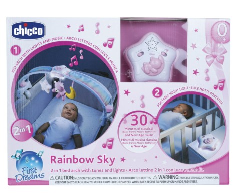 Chicco Rainbow Sky Arco Per Lettino Colore Rosa