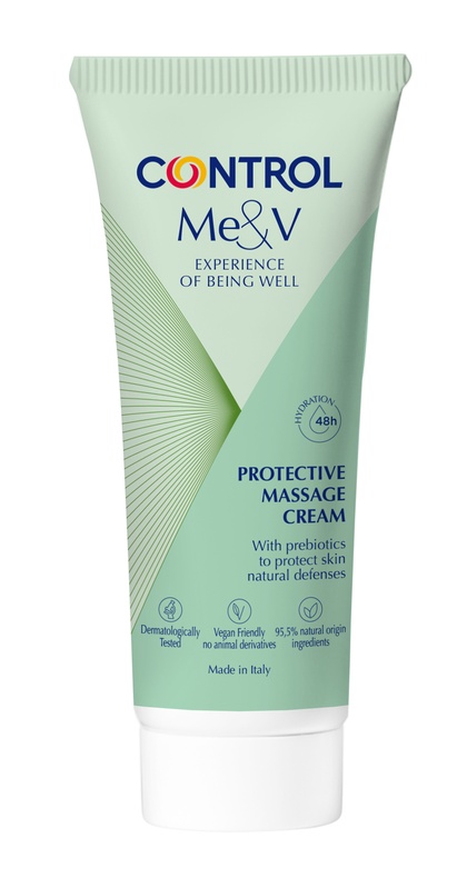 Control Me&V - Crema Massaggio Protettiva per un Feeling Intenso, 150ml