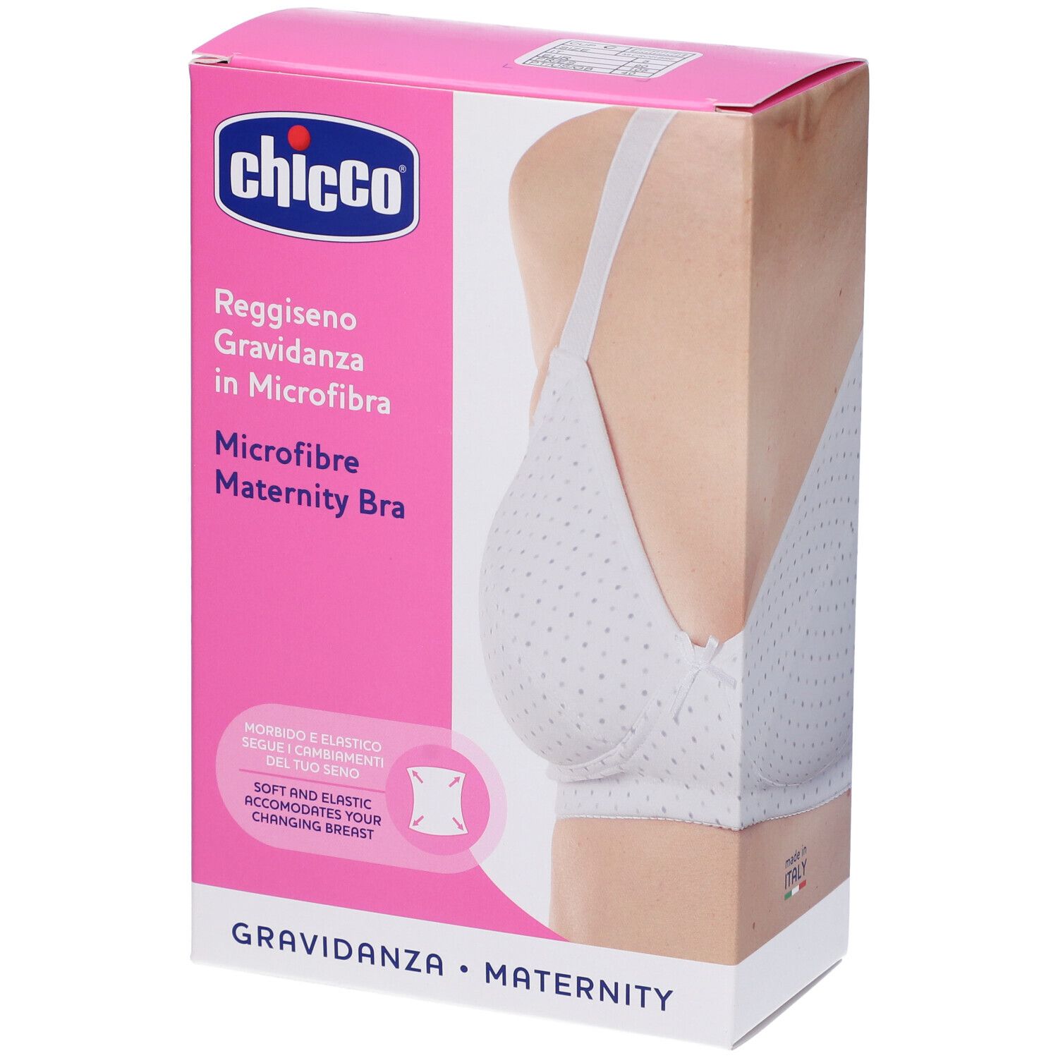 Chicco Reggiseno Gravidanza in Microfibra Colore Bianco Taglia 5C 1 pz Altro — confronto prezzi