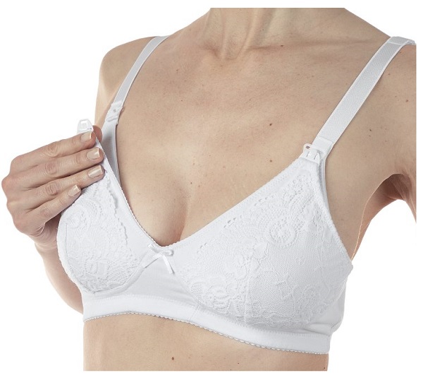 Mammy Reggiseno Allattamento In Cotone Colore Bianco Taglia 3c