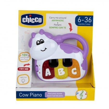 Chicco Piano Elettrico a Forma Di Mucca Giocattolo Educativo +6 Mesi — confronto prezzi