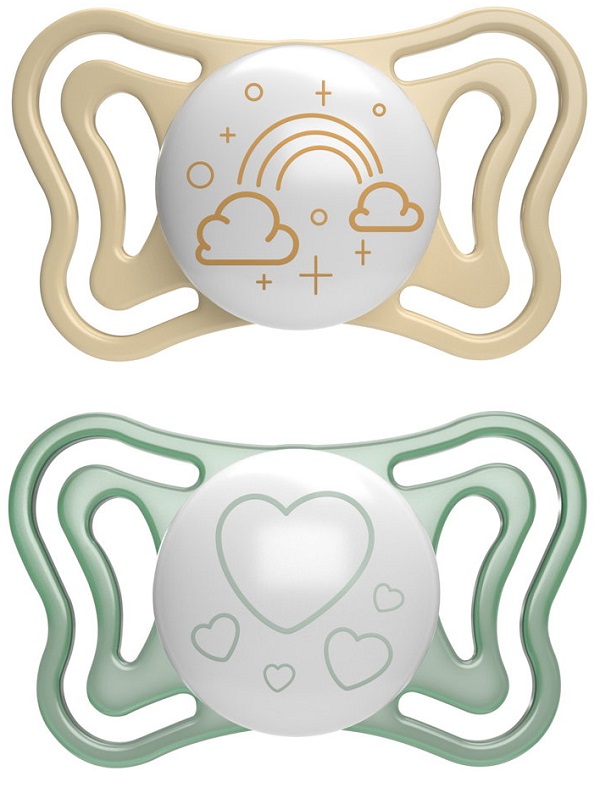 Chicco succhietto light lumi silicone 2-6m 2 pezzi — confronto prezzi