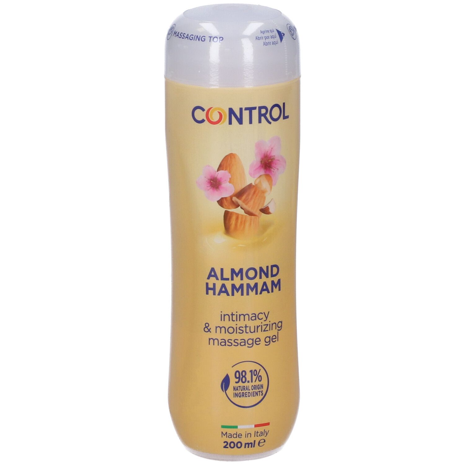 Control Gel Massaggio 3 in 1 Almond Hammam 200 ml — confronto prezzi