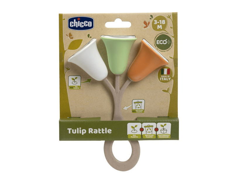 Chicco Tulipano Sonoro Eco+ Giocattolo Neonati e Bambini da 3-18 mesi — confronto prezzi