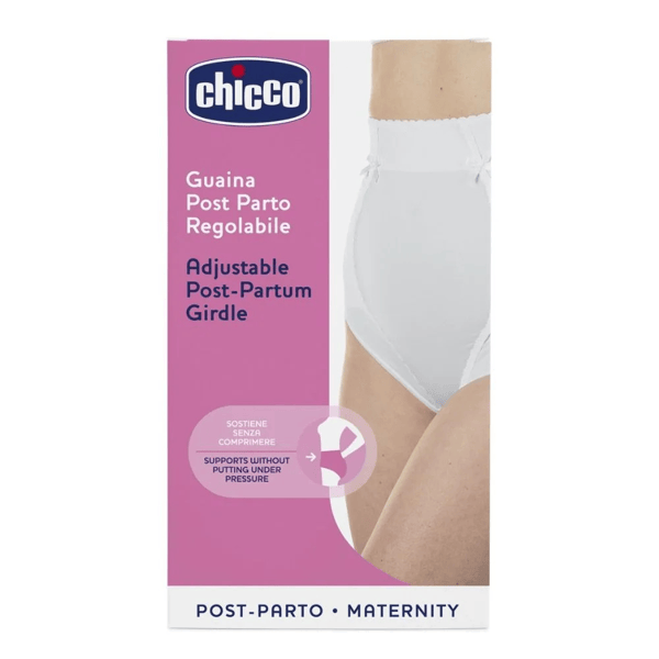 Chicco Guaina Post Parto Regolabile Taglia 3 Bianco Tessuto Morbido
