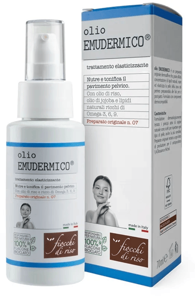 Fiocchi di Riso Olio Emudermico Idratante Elasticizzante 70 ml
