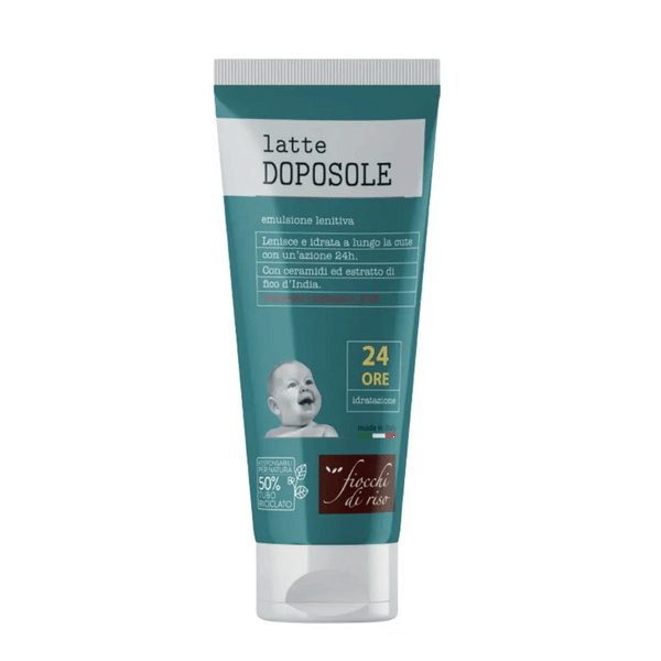 Fiocchi di Riso Latte Doposole Lenitivo e Idratante per Bimbini 140 ml