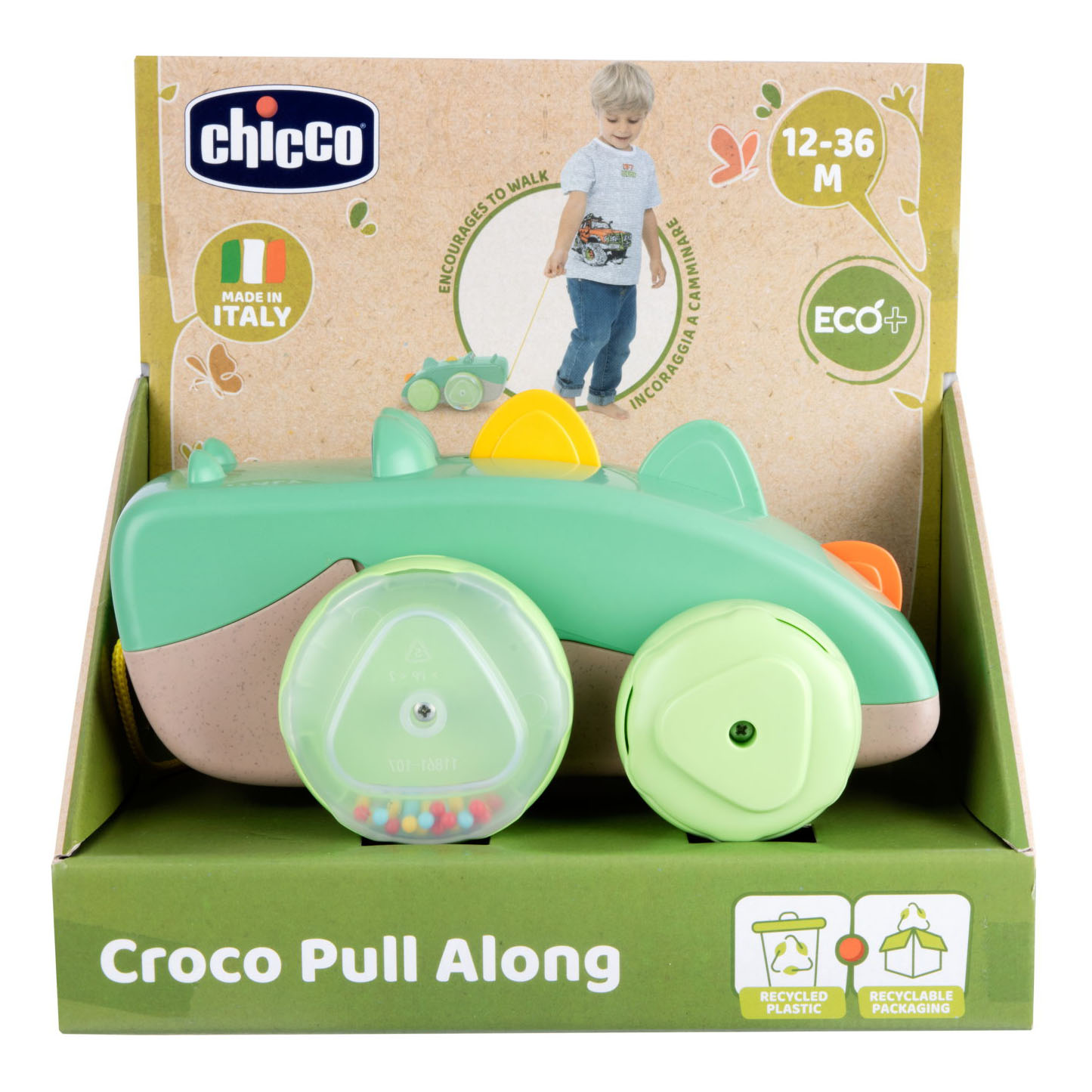 Chicco gioco eco + coccodrillo trainabile — confronto prezzi